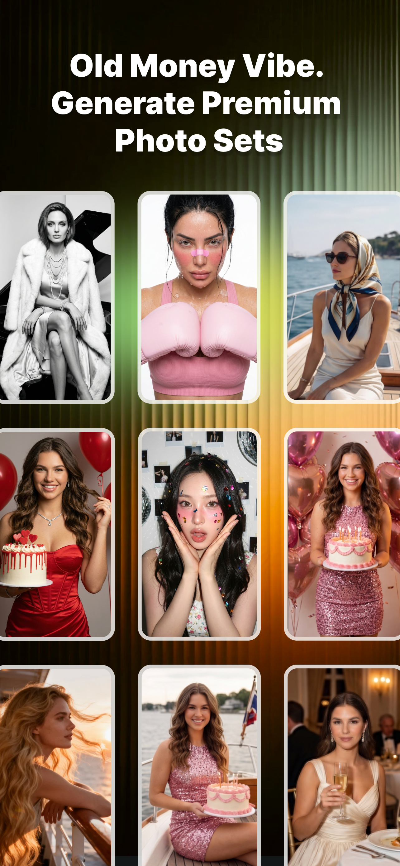 Old Money Vibe - Generate Premium Photo Sets